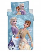 Pościel dla dzieci - Disney pościel dziecięca Kraina Lodu Elza Olaf Anna 100×135 cm, 40×60 cm - miniaturka - grafika 1