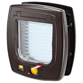 Transportery dla kotów - Ferplast Swing 5 Drzwiczki brązowe - miniaturka - grafika 1