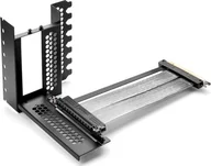 Kable komputerowe i do monitorów - CableMod CableMod Vertical PCI-e Bracket PCI-e 4.0 Edition, 2x DisplayPort - schwarz - miniaturka - grafika 1