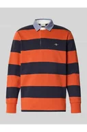 Bluzy męskie - Bluza z kołnierzykiem polo - Gant - miniaturka - grafika 1