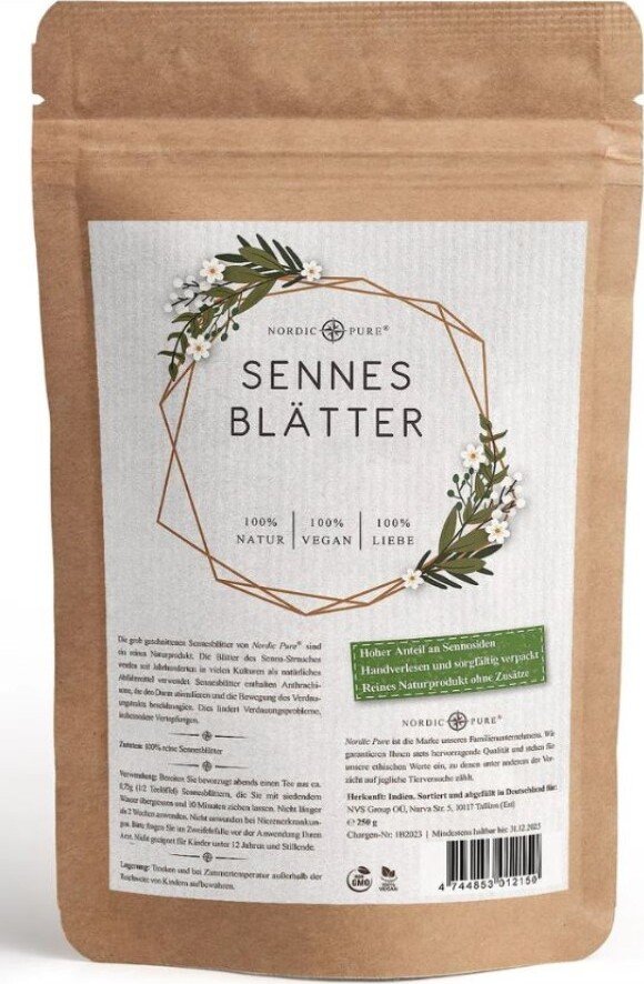 Herbata sypka Nordic Pure Sennes Blätter, 250 g
