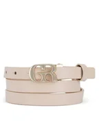 Paski - Gino Rossi Pasek BLYL23007 Beżowy - GINO ROSSI - miniaturka - grafika 1