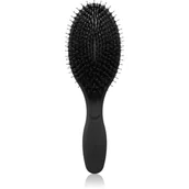 Szczotki i grzebienie do włosów - Olivia Garden Care Oval Boar&Nylon Bristles, szczotka do włosów z włosiem dzika, Black Label - miniaturka - grafika 1