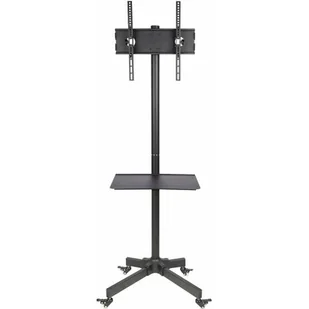 Art Stolik/wózek na kółkach + uchwyt do TV 23-55"" 25 kg S-09 (89904Y) - Uchwyty do telewizora - miniaturka - grafika 1