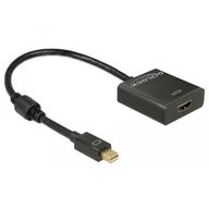 Kable komputerowe i do monitorów - Delock Adapter Displayport Mini 1.2(M)->HDMI(F) aktywny na kablu - miniaturka - grafika 1
