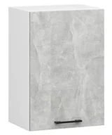 Szafki kuchenne - Wisząca szafka do kuchni z półkami w kolorze beton G9-H34 - miniaturka - grafika 1