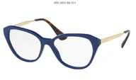 Okulary korekcyjne, oprawki, szkła - Prada Eyewear 0PR 28SV BIL1O1 CINEMA - miniaturka - grafika 1