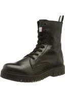 Botki damskie - Buty damskie Tommy Jeans Sustainable Lace Up botki-42 - miniaturka - grafika 1