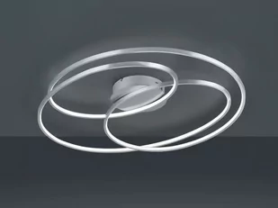 Trio GALE Nikiel mat LED 50W 3000K ściemnialna lampa sufitowa 673918007 - Lampy sufitowe - miniaturka - grafika 1