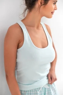 Bokserka Priscilla Mint Miętowy (Rozmiar L/XL) - Bielizna nocna - miniaturka - grafika 2