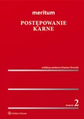 Podręczniki dla szkół wyższych - Meritum Postępowanie karne w.2 - miniaturka - grafika 1