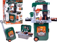 Mały majsterkowicz - Jokomisiada Warsztat narzędzia w walizce 3w1 majster ZA3168 - miniaturka - grafika 1