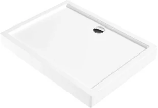 Deante Brodzik Jaśmin Plus Brodzik akrylowy prostokątny 100x80 cm KTJ 046B - Brodziki prysznicowe - miniaturka - grafika 1