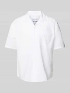 Koszule męskie - Koszula casualowa o kroju relaxed fit z rękawem o dł. 1/2 model ‘CAIDEN’ - miniaturka - grafika 1