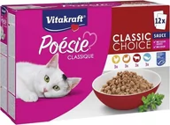 Mokra karma dla kotów - Vitakraft POESIE CLASSIQUE Multipak z rybą 12x85g - miniaturka - grafika 1