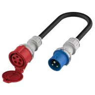 Ładowarki do samochodów elektrycznych - Adapter do ładowarki samochodu elektrycznego PLATINET EV A11C35MC wtyk CEE 16A gniazdo CEE 16A - miniaturka - grafika 1