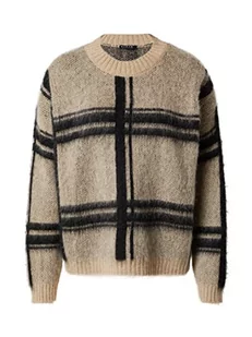 Sisley Damski sweter L/S 1042L101Y, kremowy beż 912, S - Swetry damskie - miniaturka - grafika 1