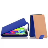 Etui i futerały do telefonów - Cadorabo cador Abo  Flip Style etui do Samsung Galaxy S5 mini  Case Cover etui ochronne torba, Samsung Galaxy S5 Mini, królewski błękit DE-101980 - miniaturka - grafika 1
