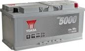 Ładowarki i akumulatory - Akumulator YUASA 12V 110Ah/950A YBX5000 Silver High Performance SMF P+ standardowy 393x175x190 B13 rozruchowy - miniaturka - grafika 1