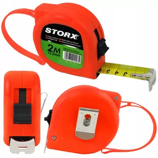 REXXER Miara stalowa zwijana 12,5mm x 2m XE-01-013 XE-01-013 - Poziomice, łaty, miary - miniaturka - grafika 1