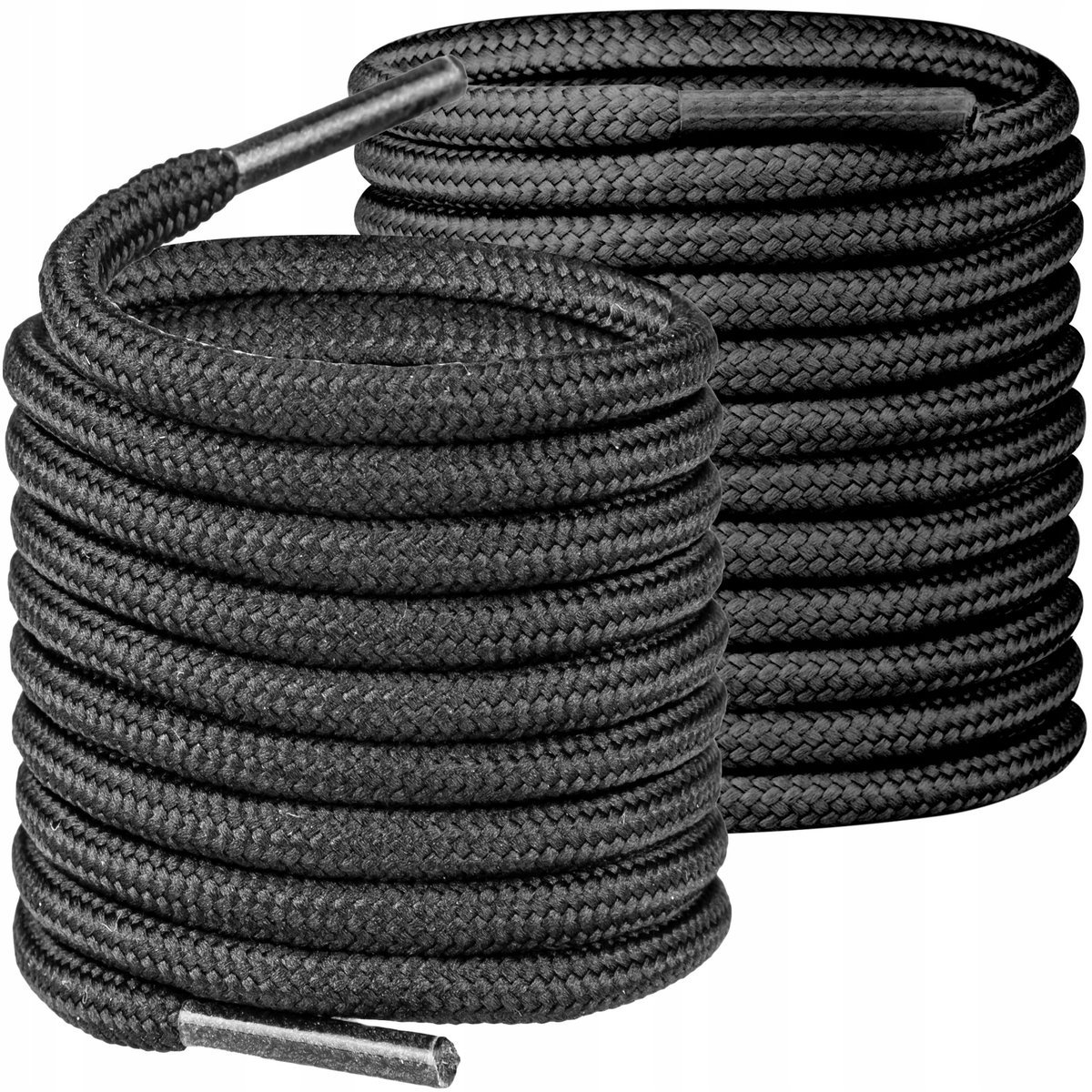 Sznurówki okrągłe 120 cm czarne