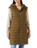 Kamizelki damskie - s.Oliver Damska kamizelka outdoorowa, zielony, 38 - miniaturka - grafika 1