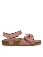 Buty dla dziewczynek - Nelli Blu Sandały CS20181-23 Różowy - miniaturka - grafika 1