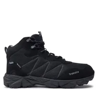 Buty trekkingowe męskie - Trekkingi Treksta Skedsmo Lace Mid Gtx Uni GORE-TEX 22401106 008 Czarny - miniaturka - grafika 1