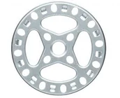 Akcesoria do grilla - pierścień do wymiany gazowej 12 cm stal nierdzewna srebrny - miniaturka - grafika 1