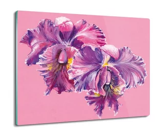 szklana splashback ze szkła Orchidea grafika 60x52, ArtprintCave - Deski do krojenia - miniaturka - grafika 1