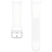 Akcesoria do smartwatchy - Pasek SAMSUNG Sport Band 20mm M/L do Galaxy Watch 5 Biały - miniaturka - grafika 1