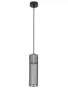 Fobia lampa wisząca 1-punktowa czarna/srebrna 33448 - Lampy sufitowe - miniaturka - grafika 1