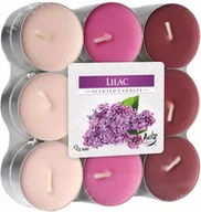 Świece - Bispol Bispol Podgrzewacze zapachowe Lilac/Bez 18 szt po9 - miniaturka - grafika 1
