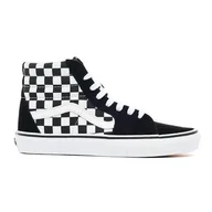 Trampki damskie - Buty do chodzenia damskie Vans SK8 HI Checkerboard - miniaturka - grafika 1