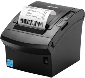 BIXOLON SRP-352plusV SRP-352plusVBaK drukarka fiskalna, 8 dots/mm (203 dpi), cutter, USB, BT, Ethernet, black - Drukarki kart i etykiet - miniaturka - grafika 1
