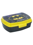 Sztućce dla dzieci - Batman Śniadaniówka "Batman" w kolorze czarnym - miniaturka - grafika 1