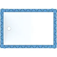 Przyciski spłukujące - Geberit 154.279.11.1 Panel do natrysk$594w bezbrodzikowych Setaplano 90x180 - miniaturka - grafika 1