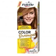 Farby do włosów i szampony koloryzujące - Schwarzkopf Palette Color Shampoo 317 Słoneczne Refleksy Orzechowy Blond - miniaturka - grafika 1