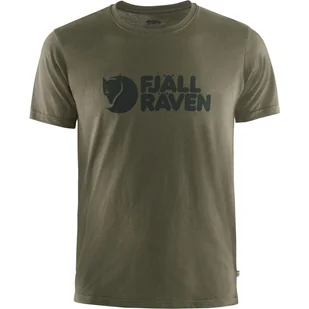 Koszulka męska Fjällräven Logo T-shirt M Rozmiar: M / Kolor: zielony - Koszulki sportowe męskie - miniaturka - grafika 1