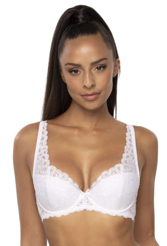 Biustonosz usztywniany biały Natalie M-3824/22-75C