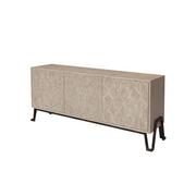 Komody - Dekoria Komoda Modern Beige 185x45x81cm 185 x 45 x 81 cm 006-837 - miniaturka - grafika 1