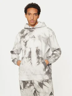 adidas Bluza ALL SZN Fleece Washed IX1257 Szary Regular Fit - Bluzy męskie - miniaturka - grafika 1