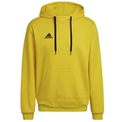 Piłka nożna - Adidas, Bluza ENTRADA 22 Hoody HI2140, XL, żółty - miniaturka - grafika 1