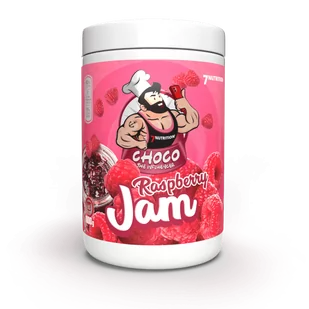 7Nutrition JAM Raspberry In Jelly 1000g Frużelina Malinowa - Zdrowa żywność - miniaturka - grafika 1