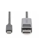 Kable komputerowe i do monitorów - Kabel adapter DIGITUS PREMIUM 8K 30Hz USB Typ C/DisplayPort dwukierunkowy 1m - miniaturka - grafika 1