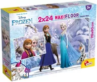 Puzzle - Lisciani Giochi Disney Puzzle Supermaxi 2 x 24 Frozen Puzzle dla dzieci, 86597 86580 - miniaturka - grafika 1