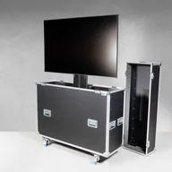 Uchwyty do monitorów - Casetec PLHCP-46 walizka transportowa z elektrycznym podnośnikiem (wraz z uchwytem na wyświetlacz) dla wyświetlacza 46-55" | udźwig: 60 kg - miniaturka - grafika 1