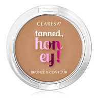 Bronzery i konturowanie twarzy - Claresa, bronzer TANNED HONEY 11.5 PERFECT 10g - miniaturka - grafika 1
