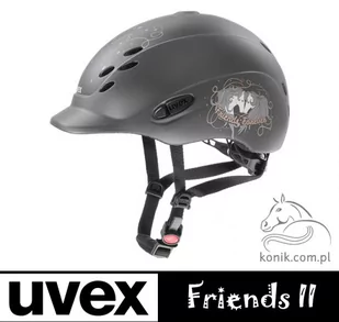 Uvex Kask ONYXX FRIENDS II - anthracite - Kaski do jazdy konnej - miniaturka - grafika 1