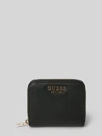 Portfele - Portfel z fakturowanym wzorem model ‘LAUREL’ - miniaturka - grafika 1